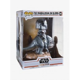 Funko Pop N°358 Rides 15 cm Star Wars The Mandalorian on Blurrg Vaulted Vinyl Figure