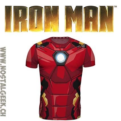 AbyStyle Marvel Iron Man Shirt - Size: L
