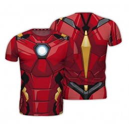 AbyStyle Marvel T-shirt Armure Iron Man Taille L