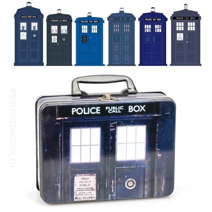 Doctor Who TARDIS Lunch Box Collection Tin