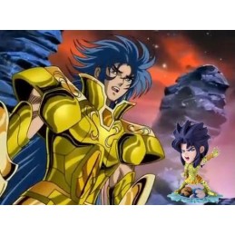 Charazo Saint Seiya Kanon The Gemini Saint Mini Big Head Figure