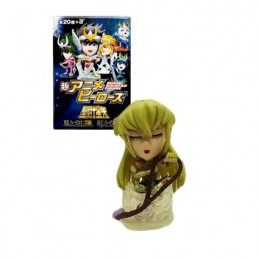 Charazo Saint Seiya Shaka The Virgo Saint Mini Big Head Figure Closed Eyes