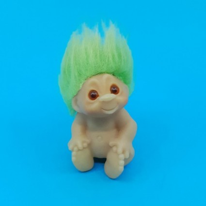 Troll 8 cm green hair second hand figure (Loose)