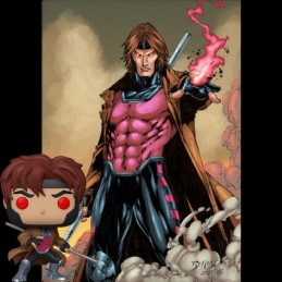 Funko Funko Pop ECCC 2020 X-men Gambit Exclusive Vinyl Figure