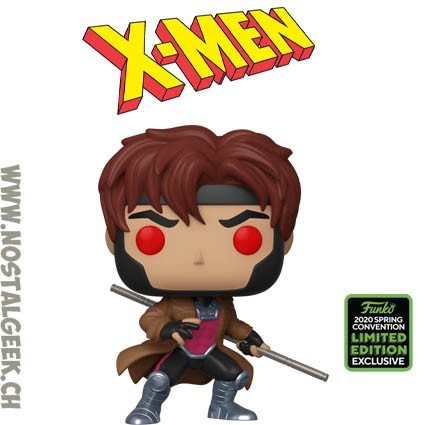 Funko Funko Pop ECCC 2020 X-men Gambit Exclusive Vinyl Figure