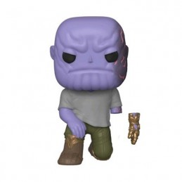 Funko Funko Pop Marvel ECCC 2020 Avengers Endgame Thanos with magnetic hand Edition Limitée