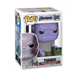 Funko Funko Pop Marvel ECCC 2020 Avengers Endgame Thanos with magnetic hand Edition Limitée