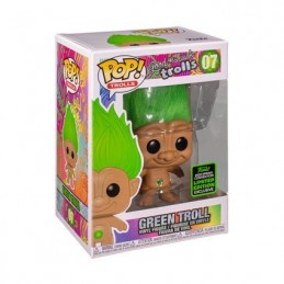 Funko Funko Pop ECCC 2020 Good Luck Trolls - Green Troll Exclusive Vinyl Figure