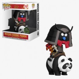 Funko Funko Pop Disney ECCC 2020 Mulan Mushu Riding Panda Edition Limitée