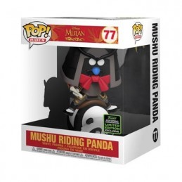 Funko Funko Pop Disney ECCC 2020 Mulan Mushu Riding Panda Exclusive Vinyl Figure