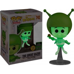 Funko Funko Pop ECCC 2020 The Flinstones Great Gazoo Phosphorescent Edition Limitée