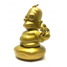Kidrobot Homer Simpson Golden Budda Art Toy Figure
