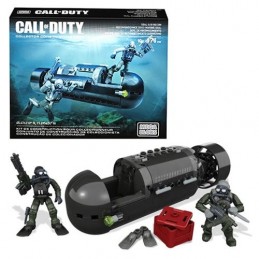 Mega Bloks - 38149- Jeu De Construction - Call Of Duty Seal Submarine Recon