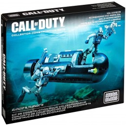 Mega Bloks - 38149- Jeu De Construction - Call Of Duty Seal Submarine Recon