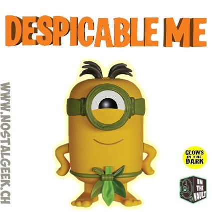 Funko Funko Pop! Despicable Me Minion Au Naturel Phosphorescent Edition Limitée Vaulted