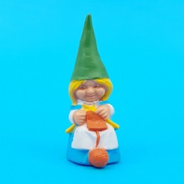 Star Toys Les aventures de David le Gnome Susan tricote (robe bleue) Figurine d'occasion (Loose)
