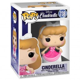 Funko Funko Pop Disney N°738 Cendrillon (Robe Rose)