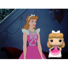 Funko Funko Pop Disney N°738 Cendrillon (Robe Rose)