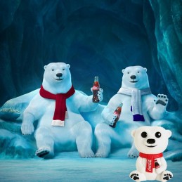 Funko Funko Pop Ad Icons Coca-Cola Polar Bear (Flocked) Exclusive Vinyl Figure