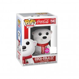 Funko Funko Pop Ad Icons Coca-Cola Polar Bear (Flocked) Exclusive Vinyl Figure