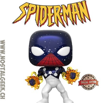 Funko Funko Pop Marvel Spider-Man (Captain Universe) Exclusive Vinyl Figure