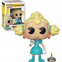 Funko Pop N°414 Games Cuphead Sally Stageplay Vaulted Vinyl Figur