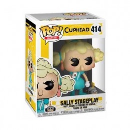Funko Pop N°414 Games Cuphead Sally Stageplay Vaulted Vinyl Figur