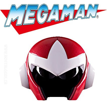 MegaMan Proto Man Helmet Figurine With Stand lootcrate