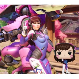 Funko Funko Pop! Jeux Vidéos Games Overwatch D.VA (Diamond Glitter) Edition Limitée