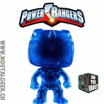 Funko Funko Pop Movies Power Rangers Blue Ranger (Teleporting) Exclusive Vaulted Vinyl Figure