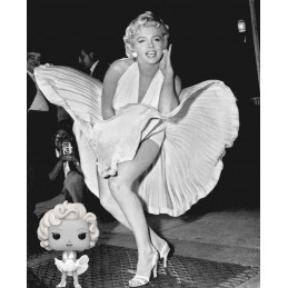 Funko Funko Pop Icons Marilyn Monroe (Black & White) Edition Limitée