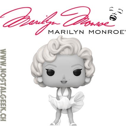 Funko Funko Pop Icons Marilyn Monroe (Black & White) Edition Limitée