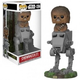 Funko Funko Pop Star Wars The last Jedi Chewbacca in AT-ST Vaulted