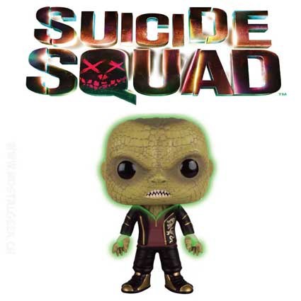 Funko Funko Pop! DC Suicide Squad Killer Croc Phosphorescent Edition limitée