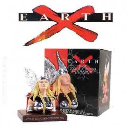 Marvel Earth X Thor Goddess of Thunder Limited Editon Resin Bust Damaged box