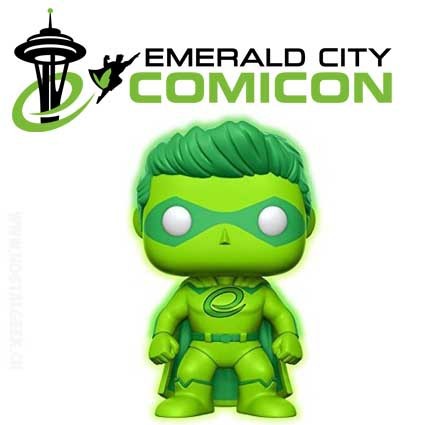 Funko Funko Pop! Emerald City Crusader ECCC 2017 Phosphorescent (GITD) Edition Limitée