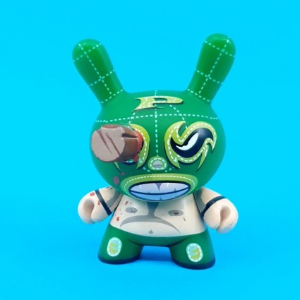 Kidrobot Dunny Series 5 Mocre Luchador Azteca Figurine d'occasion (Loose)