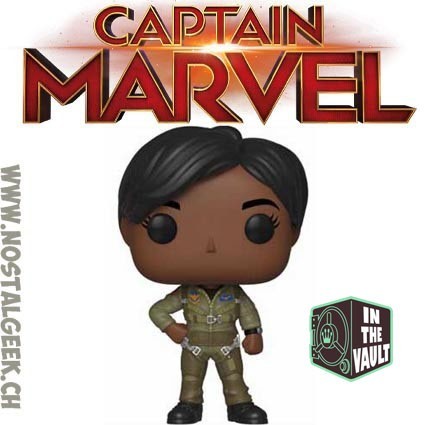 Funko Funko Pop Marvel Captain Marvel Maria Rambeau Vaulted Vinyl Figure