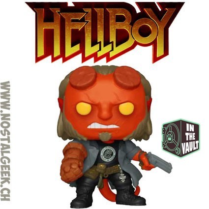 Funko Funko Pop Movies Hellboy (BPRD Tee) Vaulted Vinyl Figure