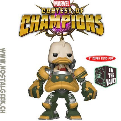 Funko Funko Pop Games Marvel Contest of Champions Howard The Duck Mech Vaulted Vinyl Figure