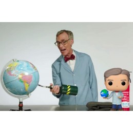 Funko Funko Pop Icons Bill Nye with Globe Edition Limitée