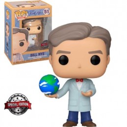 Funko Funko Pop Icons Bill Nye with Globe Edition Limitée