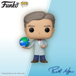 Funko Funko Pop Icons Bill Nye with Globe Edition Limitée