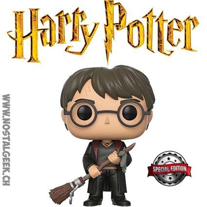 Funko Funko Pop! Film Harry Potter with Firebolt and Feather Exclusive Vinyl Figure