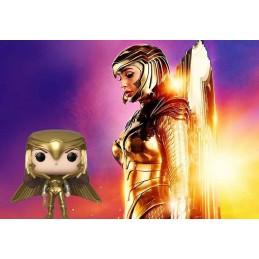 Funko Funko Pop DC WW84 Wonder Woman Golden Armor (Wings Out) Edition Limitée