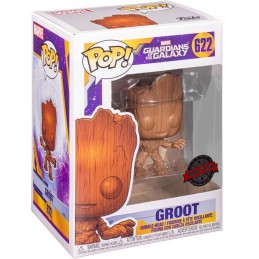 Funko Funko Pop Marvel Groot (Wood Deco) Edition Limitée