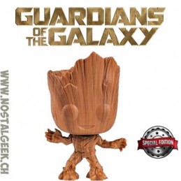 Funko Funko Pop Marvel Groot (Wood Deco) Edition Limitée