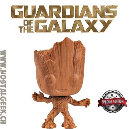 Funko Funko Pop Marvel Groot (Wood Deco) Exclusive Vinyl Figure Funko Funko Pop Marvel Groot (Wood Deco) Exclusive Vinyl Figure
