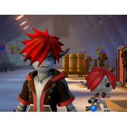 Funko Pop N°485 Kingdom Hearts Sora (Monsters Inc.) Flocked Exclusive Vinyl Figur