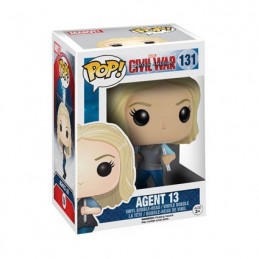 Funko Funko Pop Marvel Captain America: Civil War Agent 13 Vaulted Exclusive Vinyl Figure